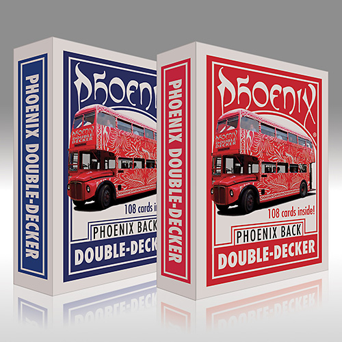 Double phoenix. Double-decker cards.