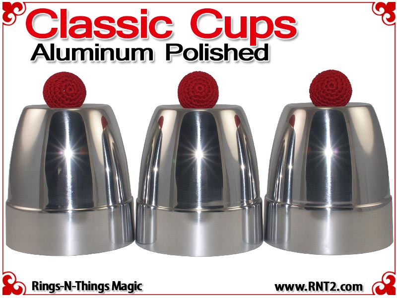 Classic Cups Aluminum Polished Finish