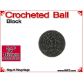 Black Crochet Ball | 5/8 Inch (16mm)