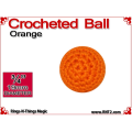 Orange Crochet Ball | 3/4 Inch (19mm)