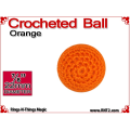 Orange Crochet Ball | 7/8 Inch (22mm)