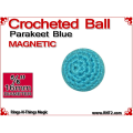 Parakeet Blue Crochet Ball | 5/8 Inch (16mm) | Magnetic