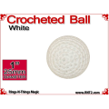 White Crochet Ball | 1 Inch (25mm)