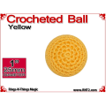 Yellow Crochet Ball | 1 Inch (25mm)