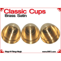 Classic Cups | Brass | Satin Finish