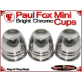 Paul Fox Mini Cups | Copper | Bright Chrome Finish 4