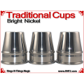 Traditional Tapered Cups | Copper | Bright Nickel 2