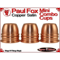 Paul Fox Mini Combo Cups | Copper | Satin Finish 2