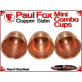 Paul Fox Mini Combo Cups | Copper | Satin Finish 4