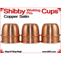 Shibby Working Pro Cups | Copper | Satin Finish 2