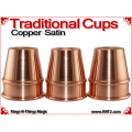 Traditional Tapered Cups | Copper | Satin Finish 2