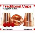 Traditional Tapered Cups | Copper | Satin Finish 3