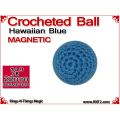 Hawaiian Blue Crochet Ball | 7/8 Inch (22mm) | Magnetic