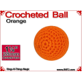 Orange Crochet Ball | 1 1/8 Inch (28mm)