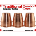 Traditional Tapered Combo Cups | Copper | Satin Finish 2