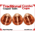 Traditional Tapered Combo Cups | Copper | Satin Finish 5