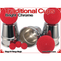 Traditional Tapered Cups | Copper | Bright Chrome 3