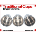 Traditional Tapered Cups | Copper | Bright Chrome 5