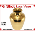 6 Shot Lota Vase | 24kt Gold 2