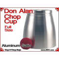 Don Alan Full Size Chop Cup | Aluminum | Satin