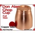 Don Alan Full Size Chop Cup | Copper | Satin Finish 2