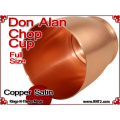 Don Alan Full Size Chop Cup | Copper | Satin Finish 3