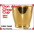 Don Alan Mini Chop Cup | 24kt Gold 7