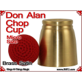 Don Alan Petite Chop Cup | Brass | Satin Finish 2