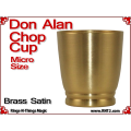 Don Alan Petite Chop Cup | Brass | Satin Finish 4