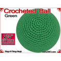 Green Crochet Ball | 2 5/8 Inch  (67mm) | Individual