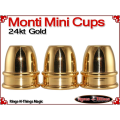 Monti Mini Cups | Brass | 24kt Gold 2