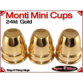 Monti Mini Cups | Brass | 24kt Gold 3