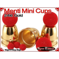 Monti Mini Cups | Brass | 24kt Gold 5