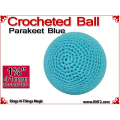 Parakeet Blue Crochet Ball | 1 5/8 Inch (41mm)