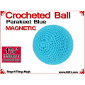 Parakeet Blue Crochet Ball | 1 3/8 Inch (35mm) | Magnetic