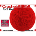 RNT Red Crochet Ball | 2 5/8 Inch (67mm)