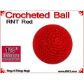 RNT Red Crochet Ball | 1 3/8 Inch (35mm)