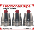 Traditional Tapered Cups | Copper | Bright Nickel