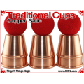 Traditional Tapered Cups | Copper | Satin Finish 4