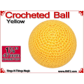 Yellow Crochet Ball | 1 7/8 Inch (47mm)