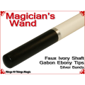 Magicians Wand | Ivory & Ebony