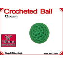 Green Crochet Ball | 5/8 Inch (16mm)