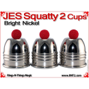 JES Squatty 2 Cups | Copper | Bright Nickel