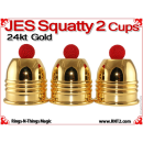 JES Squatty 2 Cups | Copper | 24kt Gold