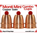 Monti Mini Combo Cups | Copper | Satin Finish