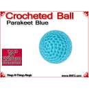 Parakeet Blue Crochet Ball | 7/8 Inch (22mm)