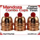 Mendoza Combo Cups | Copper | Polished Finish