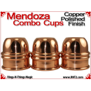 Mendoza Combo Cups | Copper | Polished Finish