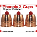 Phoenix 2 Cups | Copper | Polished Finish