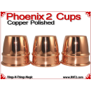 Phoenix 2 Cups | Copper | Polished Finish
